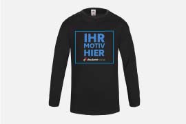 Langarm-Shirts (Herren) SCHWARZ