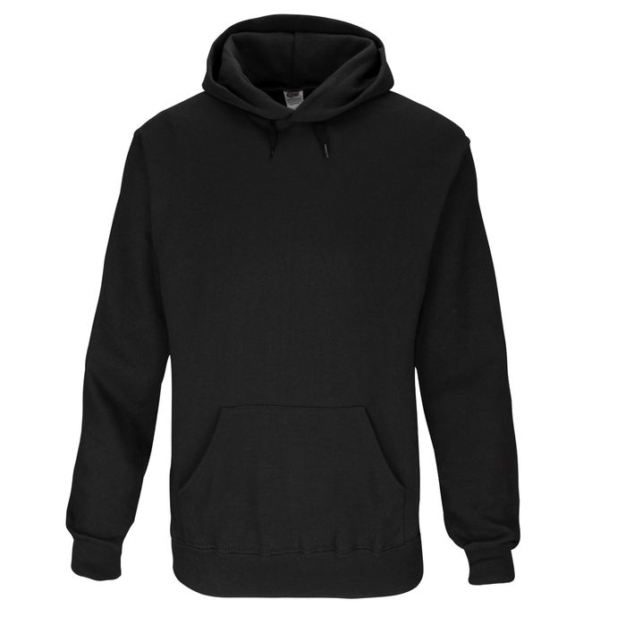 klassische Kapuzensweater (Herren) Schwarz