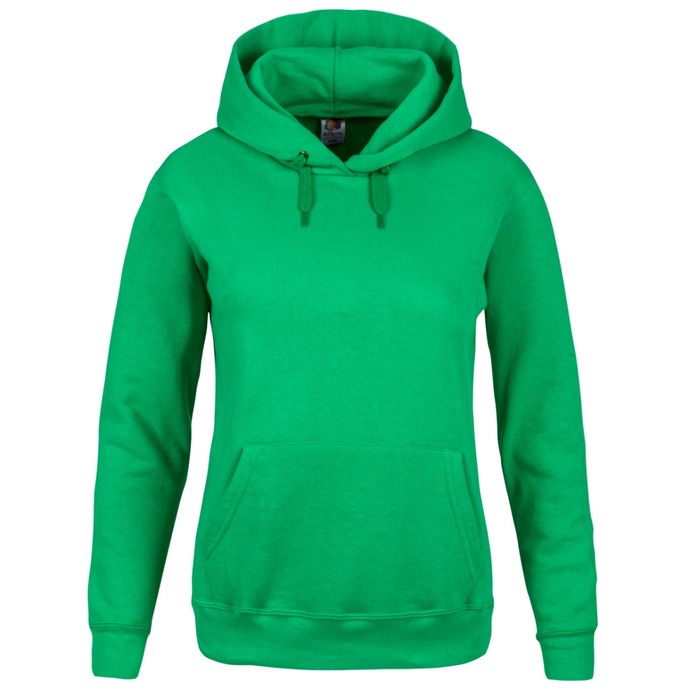 klassische Kapuzensweater (Damen) Grün
