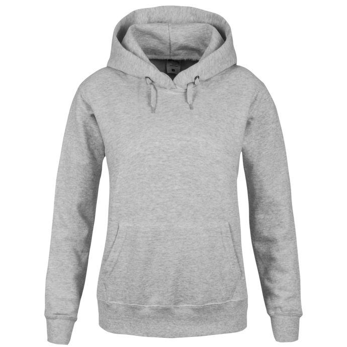 klassische Kapuzensweater (Damen) Grau