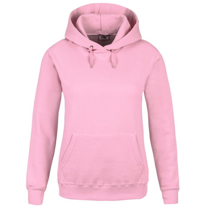 klassische Kapuzensweater (Damen) Rosa