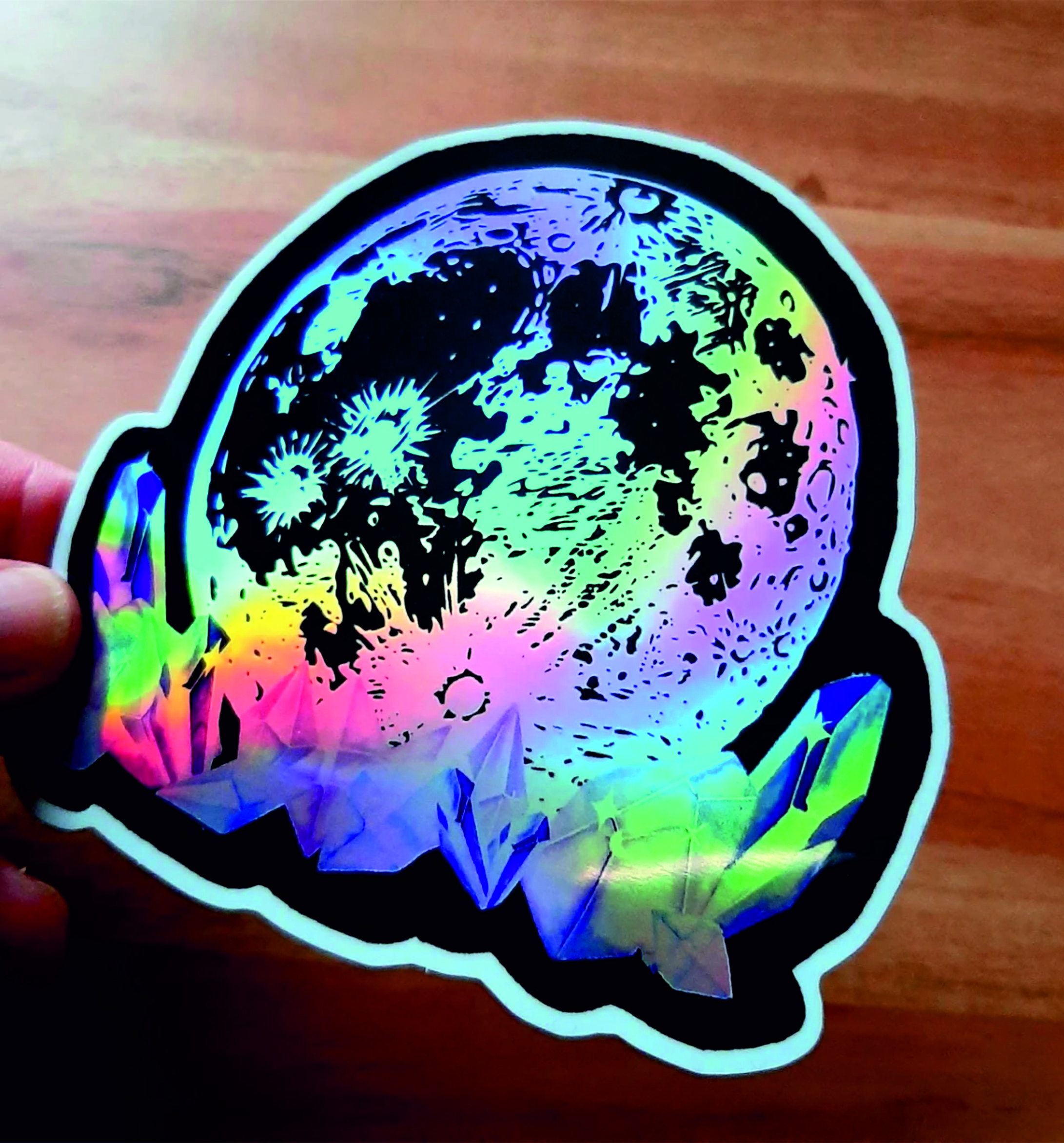 Hologramm Aufkleber 