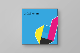 210x210mm (offen 420x210mm)